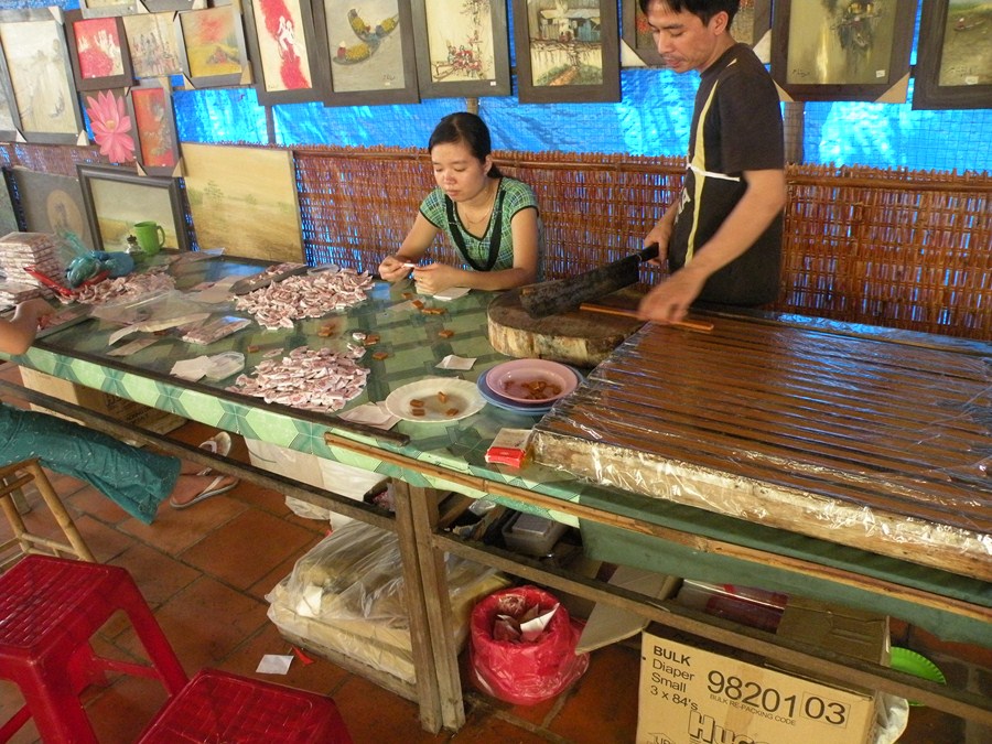 fábrica de caramelos Delta del Mekong